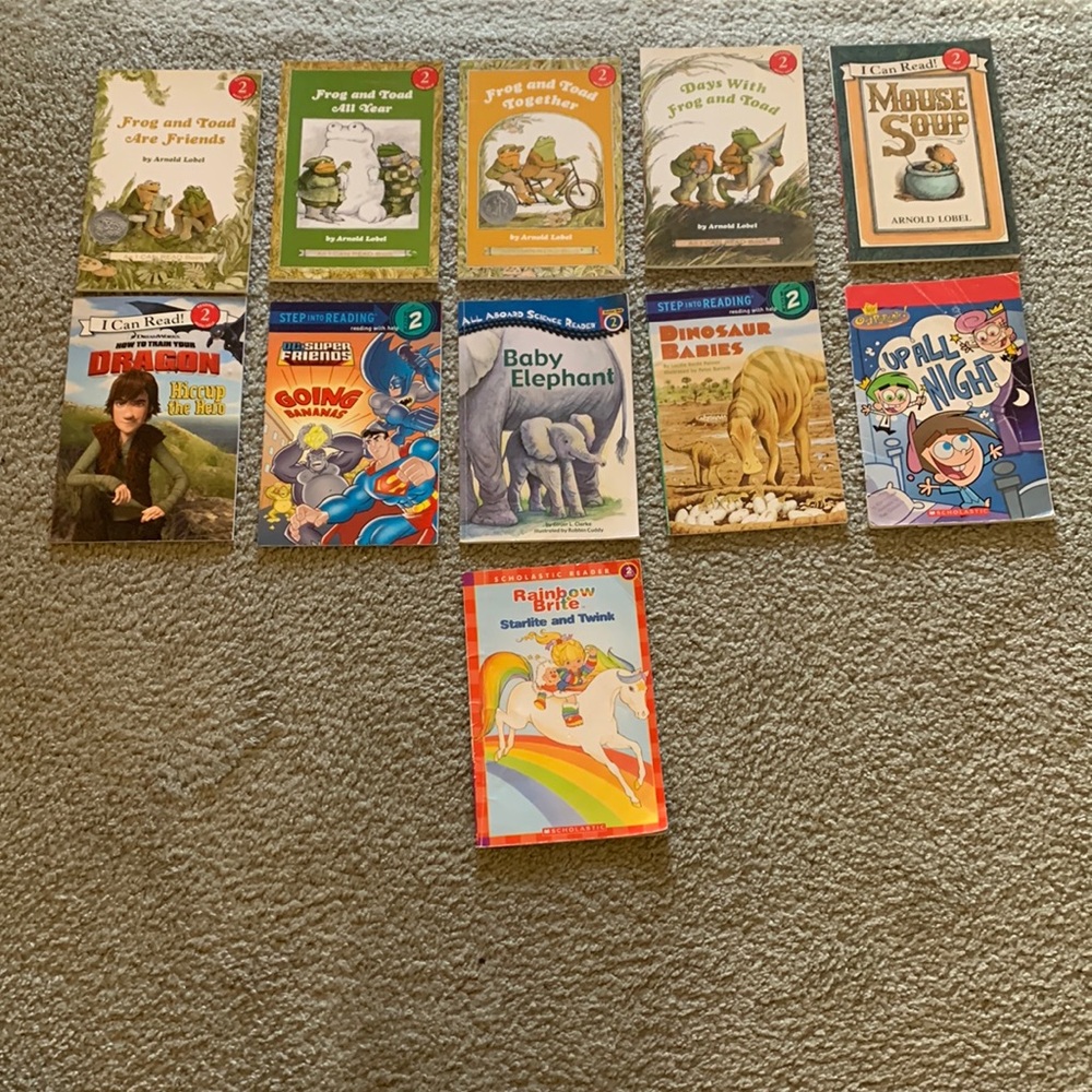 Childrens level 2 books